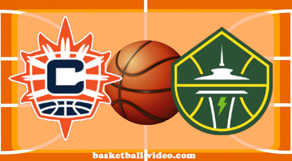 Connecticut Sun vs Seattle Storm June 23, 2024 WNBA Full Game Replay