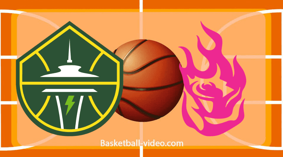 Seattle Storm vs. Portland Fire - WNBA Full Game Replay - August 8, 2026