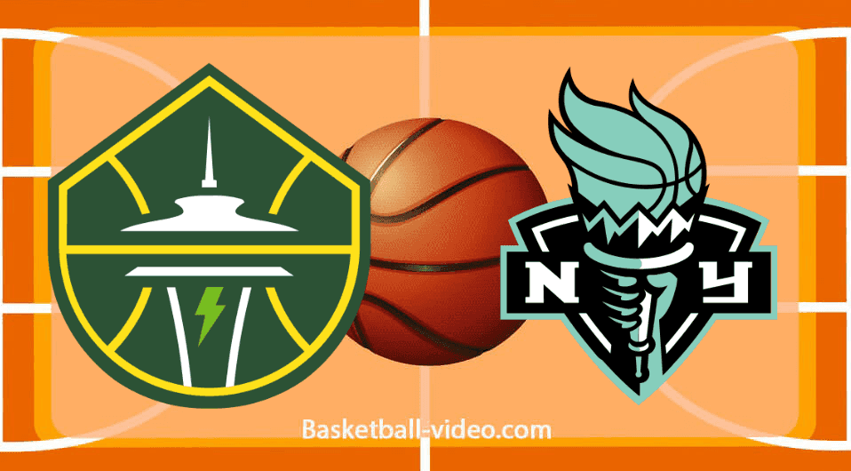 Seattle Storm vs. New York Liberty - WNBA Full Game Replay - August 3, 2026