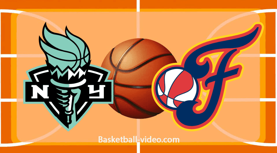 New York Liberty vs. Indiana Fever - WNBA Full Game Replay - August 11, 2026
