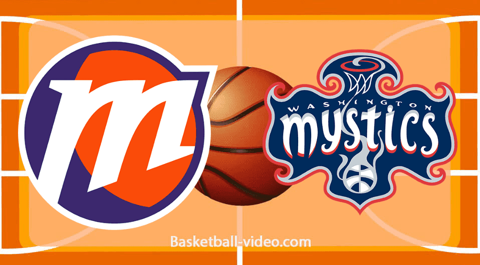 Phoenix Mercury vs. Washington Mystics - WNBA Full Game Replay - August 9, 2026