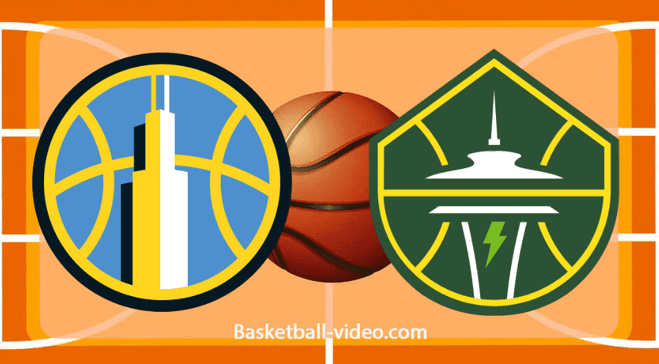 Chicago Sky vs. Seattle Storm - WNBA Full Game Replay - August 10, 2026