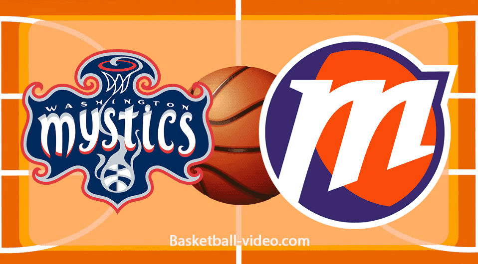 Washington Mystics vs. Phoenix Mercury - WNBA Full Game Replay - August 25, 2026