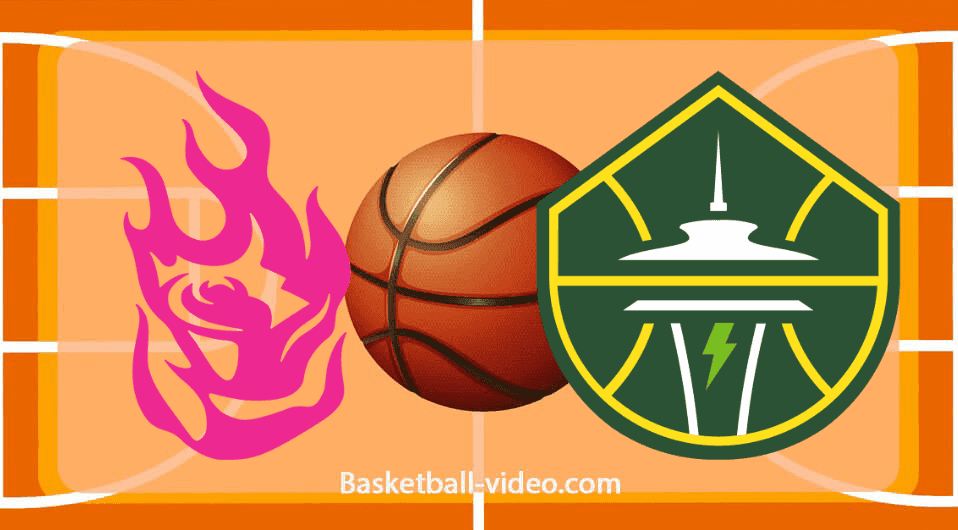 Portland Fire vs. Seattle Storm - WNBA Full Game Replay - August 14, 2026