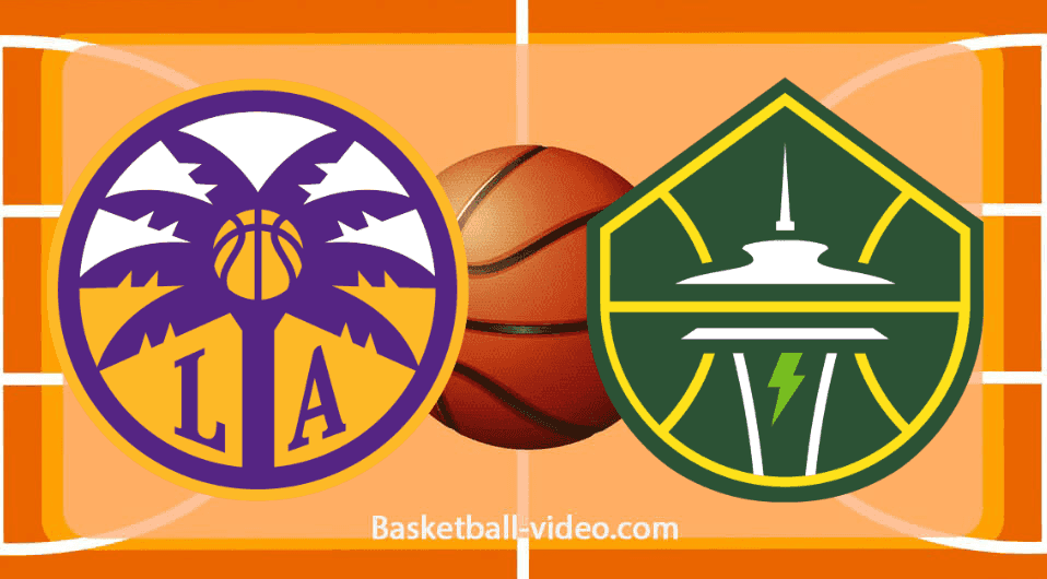 Los Angeles Sparks vs. Seattle Storm - WNBA Full Game Replay - August 30, 2026