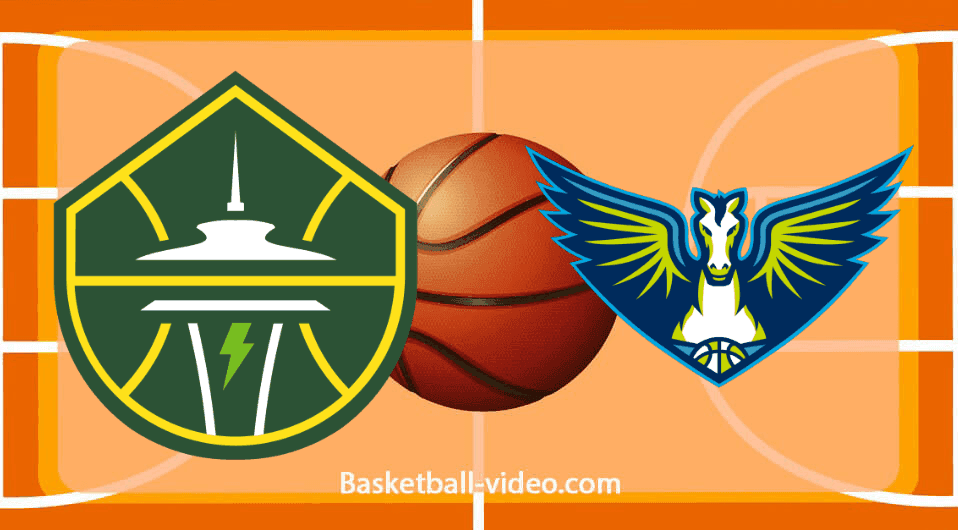 Seattle Storm vs. Dallas Wings - WNBA Full Game Replay - August 23, 2026