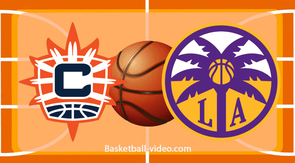 Connecticut Sun vs. Los Angeles Sparks - WNBA Full Game Replay - August 22, 2026
