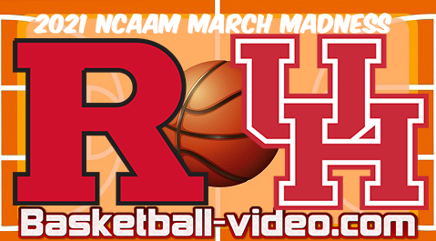 Rutgers vs Houston 2nd Round 2021 NCAA March Madness Full Game & Highlights