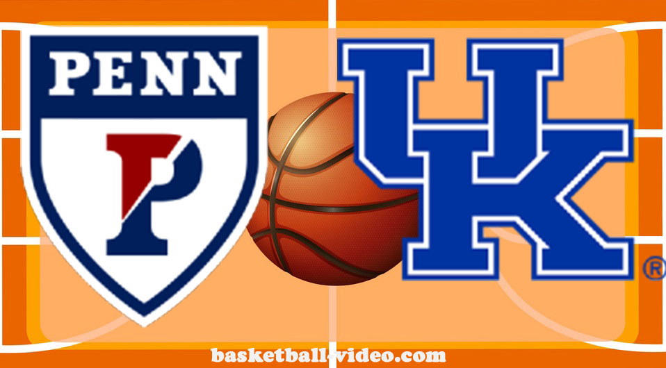 Pennsylvania vs Kentucky Basketball Full Game Replay Dec 9, 2023 NCAA Basketball