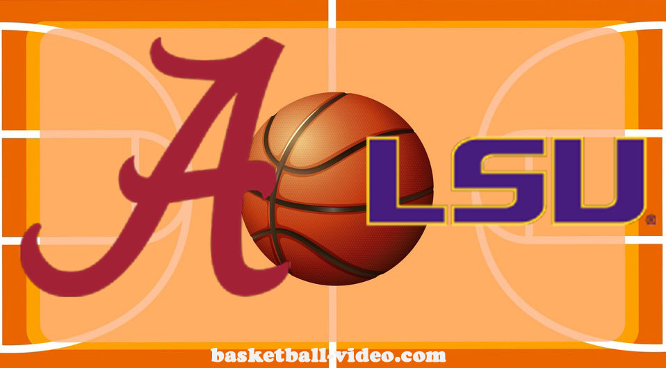 Alabama vs LSU Basketball Full Game Replay Feb 10, 2024 NCAA Basketball