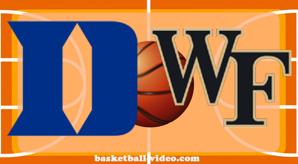 Duke vs Wake Forest Basketball Full Game Replay Feb 24, 2024 NCAA Basketball