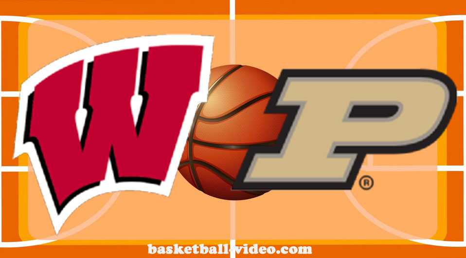 Wisconsin vs Purdue Basketball Full Game Replay Mar 10, 2024 NCAA Basketball