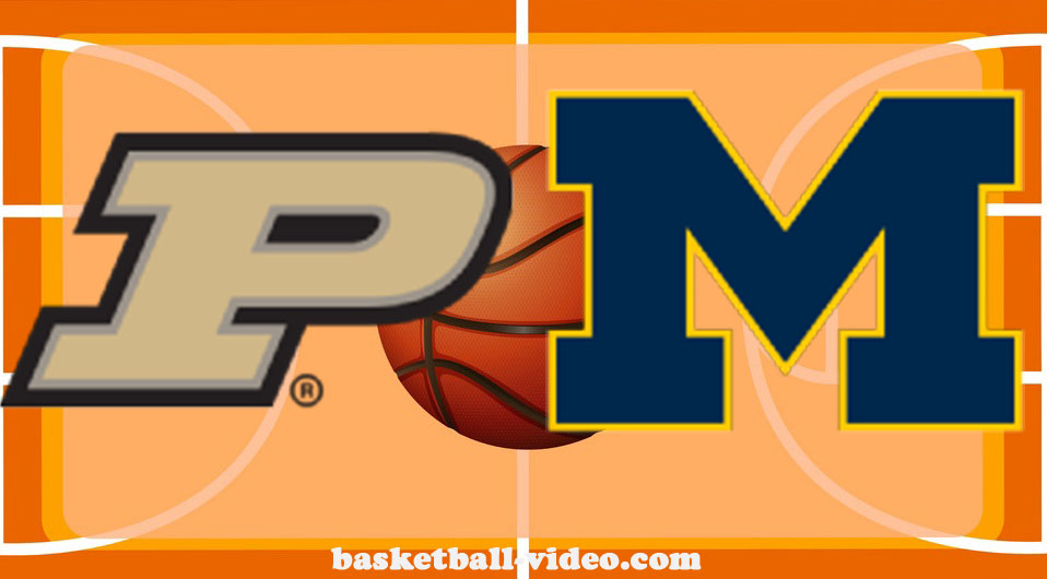 Purdue vs Michigan Basketball Full Game Replay Feb 25, 2024 NCAA Basketball