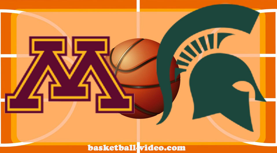 Minnesota vs Michigan State Basketball Full Game Replay Mar 14, 2024 NCAA Basketball