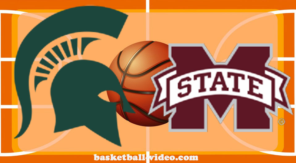 Michigan State vs Mississippi State Basketball Full Game Replay Mar 21, 2024 March Madness