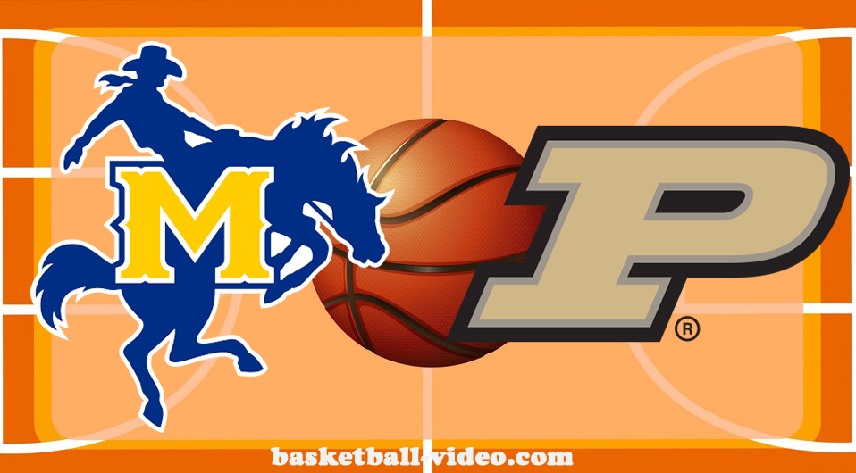 McNeese vs Purdue Basketball Full Game Replay Mar 22, 2025 March Madness