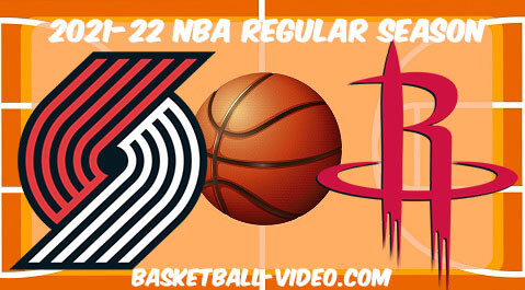 Portland Trail Blazers vs Houston Rockets Full Game Replay 2021 Nov 12 NBA Replay HD