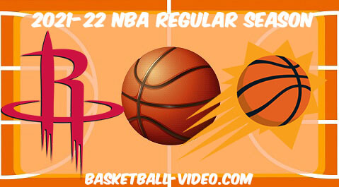 Houston Rockets vs Phoenix Suns Full Game Replay 2021-11-04 NBA Replay HD