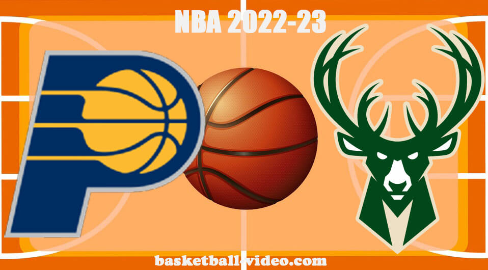 Indiana Pacers Vs Milwaukee Bucks Jan 16, 2023 Full Game Replay NBA ...