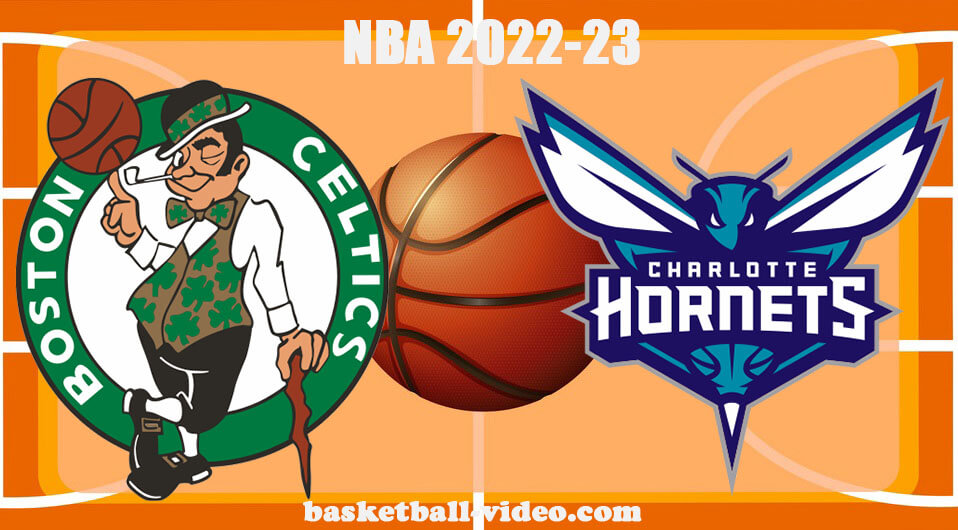 Boston Celtics vs Charlotte Jan 16, 2023 Full Game Replay NBA