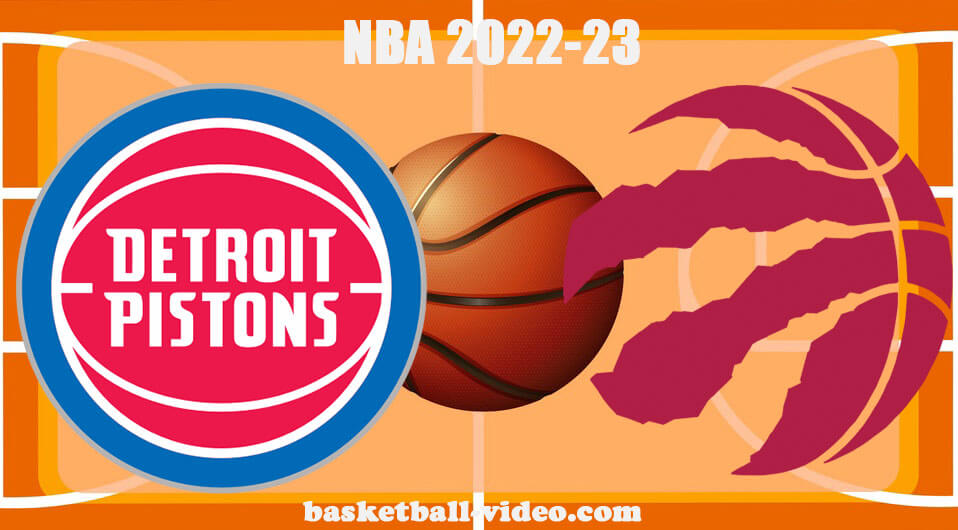 Detroit Pistons vs Toronto Raptors Mar 24, 2023 NBA Full Game Replay live free