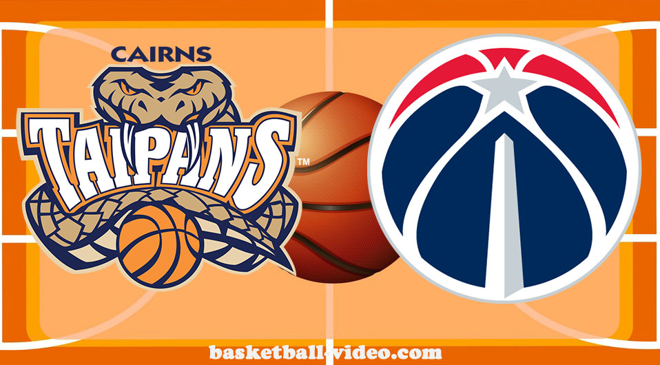 Cairns Taipans vs Washington Wizards Oct 10, 2023 NBA Preseason Full Game Replay