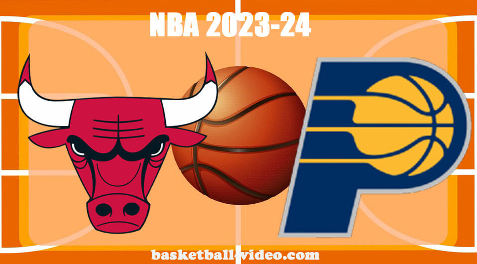 Chicago Bulls vs Indiana Pacers Oct 30, 2023 NBA Full Game Replay