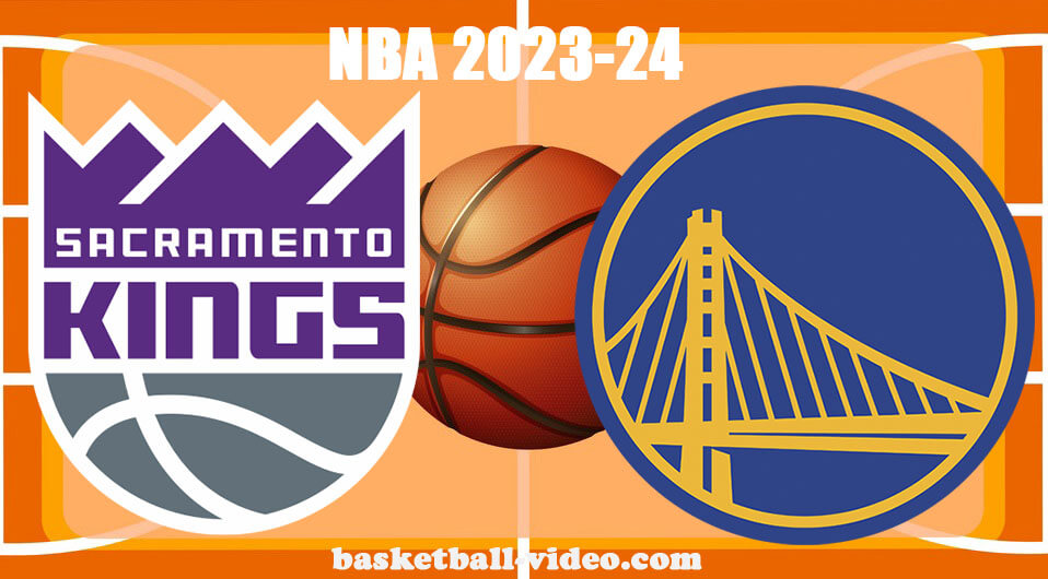 Sacramento Kings vs Golden State Warriors Nov 1, 2023 NBA Full Game Replay