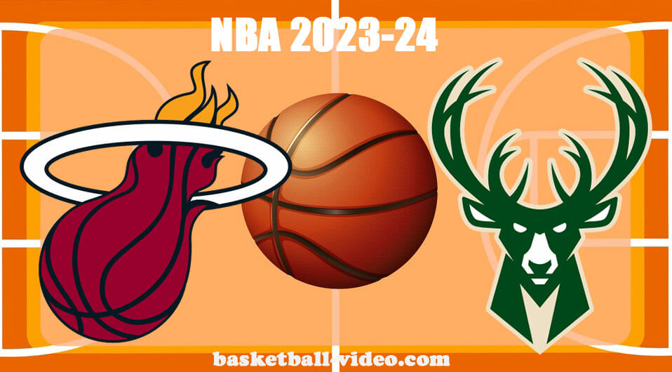 Miami Heat vs Milwaukee Bucks Oct 30, 2023 NBA Full Game Replay