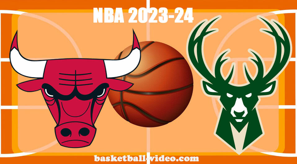 Chicago Bulls vs Milwaukee Bucks Dec 11, 2023 NBA Full Game Replay