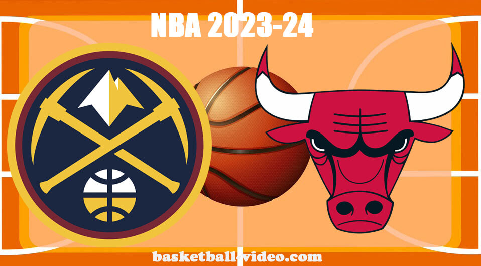 Denver Nuggets vs Chicago Bulls Dec 12, 2023 NBA Full Game Replay NBA