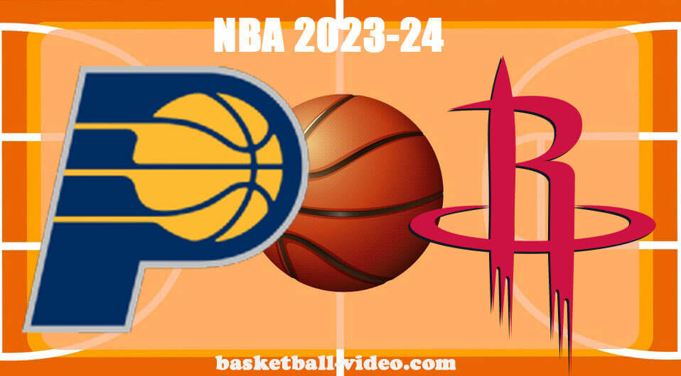 Indiana Pacers vs Houston Rockets Dec 26, 2023 NBA Full Game Replay