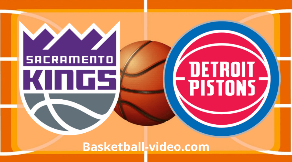 Sacramento Kings vs Detroit Pistons Jan 9, 2024 NBA Full Game Replay