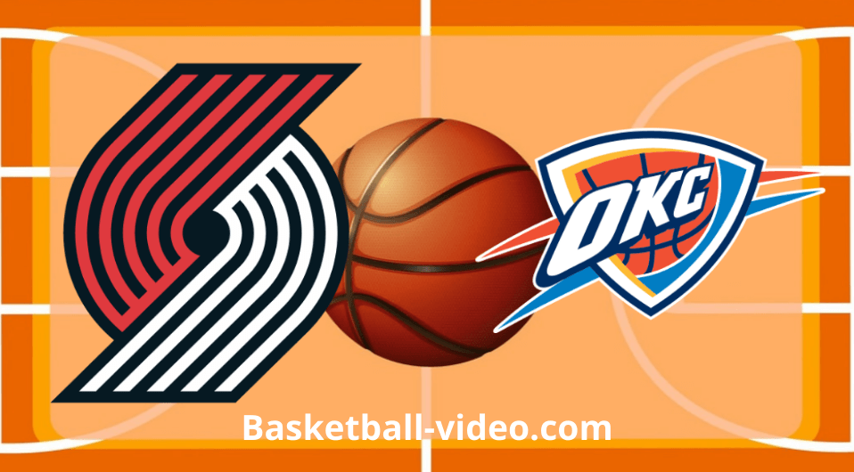 Portland Trail Blazers vs Oklahoma City Thunder Jan 23, 2024 NBA Full