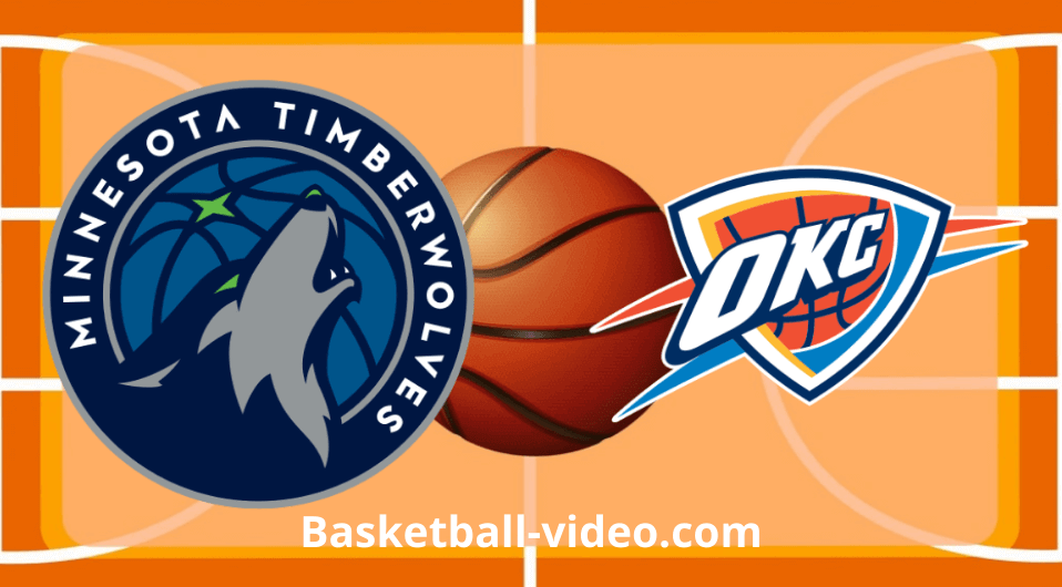 Minnesota Timberwolves vs Oklahoma City Thunder Jan 29, 2024 NBA Full