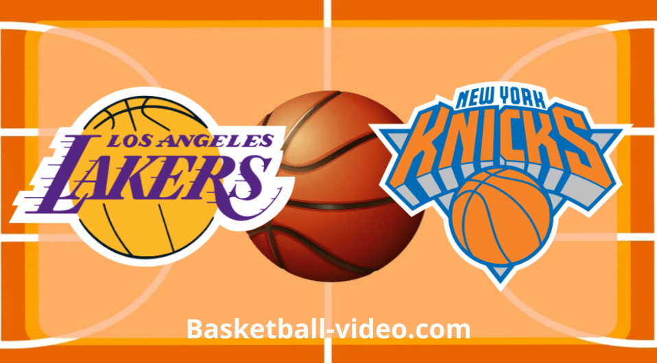 Los Angeles Lakers vs New York Knicks Feb 3, 2024 NBA Full Game Replay