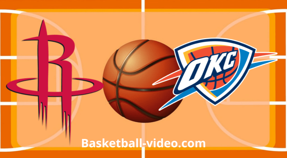 Houston Rockets vs Oklahoma City Thunder Feb 27, 2024 NBA Full Game Replay