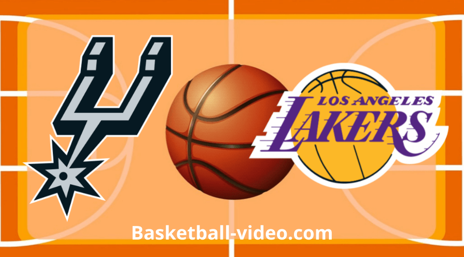 San Antonio Spurs vs Los Angeles Lakers Feb 23, 2024 NBA Full Game Replay