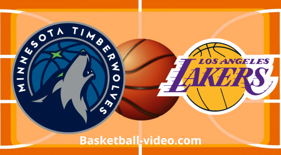 Minnesota Timberwolves vs Los Angeles Lakers Mar 10, 2024 NBA Full Game Replay