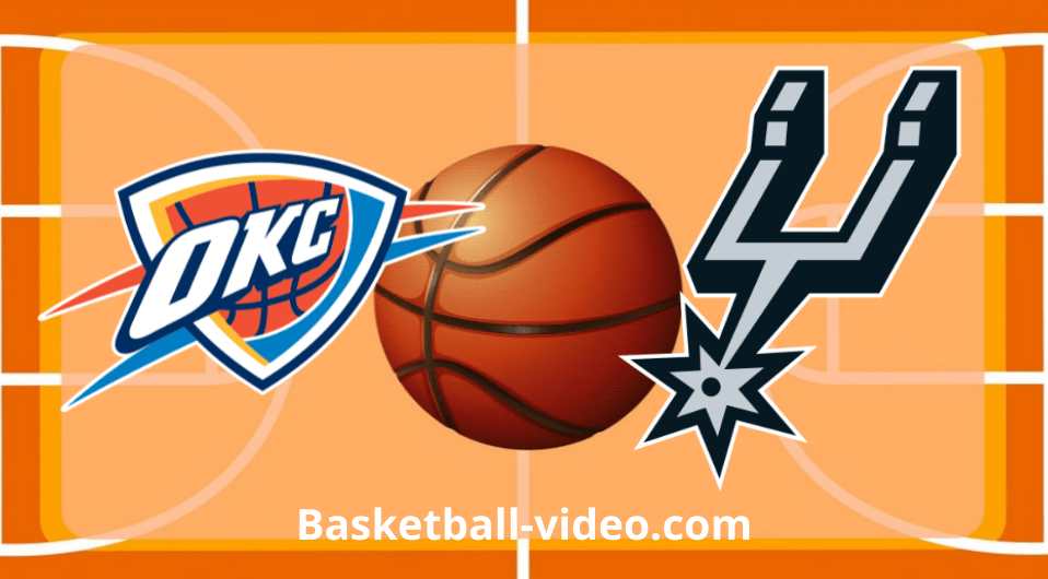 Oklahoma City Thunder vs San Antonio Spurs Feb 29, 2024 NBA Full Game Replay