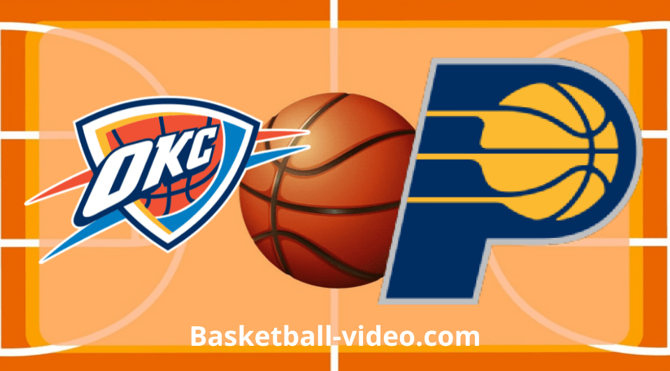 Oklahoma City Thunder vs Indiana Pacers Apr 5, 2024 NBA Full Game Replay