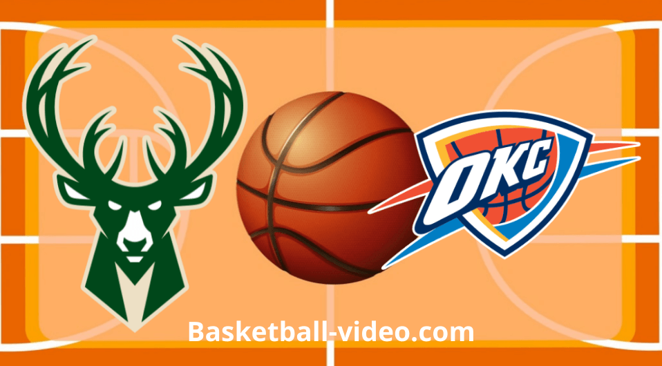 Milwaukee Bucks vs Oklahoma City Thunder Apr 12, 2024 NBA Full Game Replay