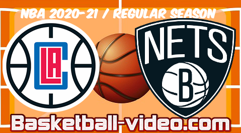 LA Clippers vs Brooklyn Nets Full Game & Highlights 02.02.2021