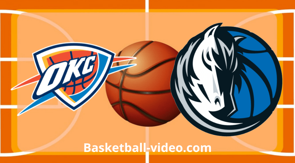 Oklahoma City Thunder vs Dallas Mavericks Game 4 May 13, 2024 NBA Playoffs Full Game Replay