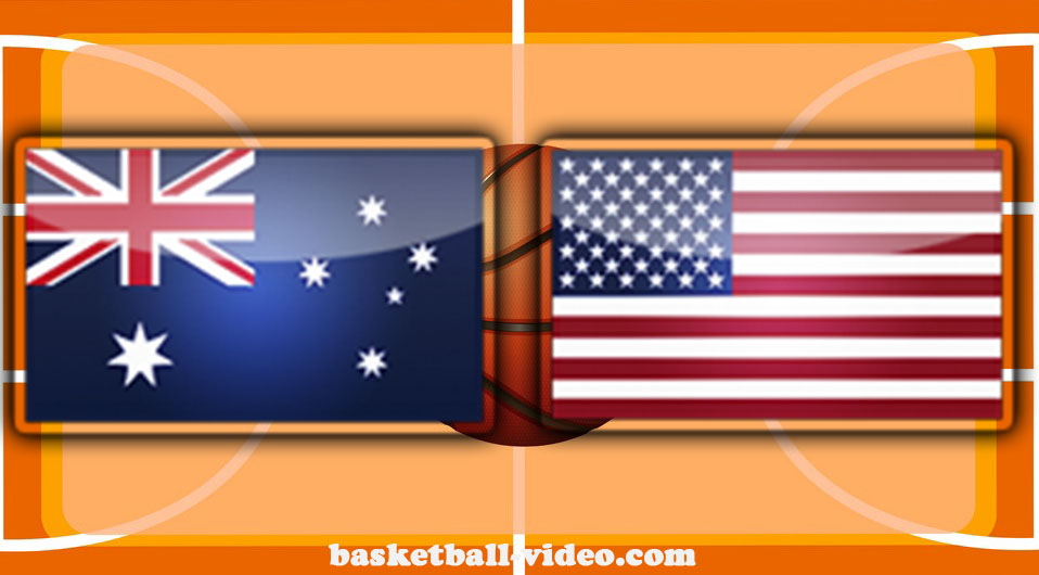 Australia vs USA Full Game Replay July 15, 2024 USA Basketball Showcase