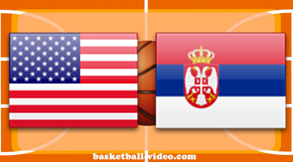 USA vs Serbia Full Game Replay July 17, 2024 USA Basketball Showcase