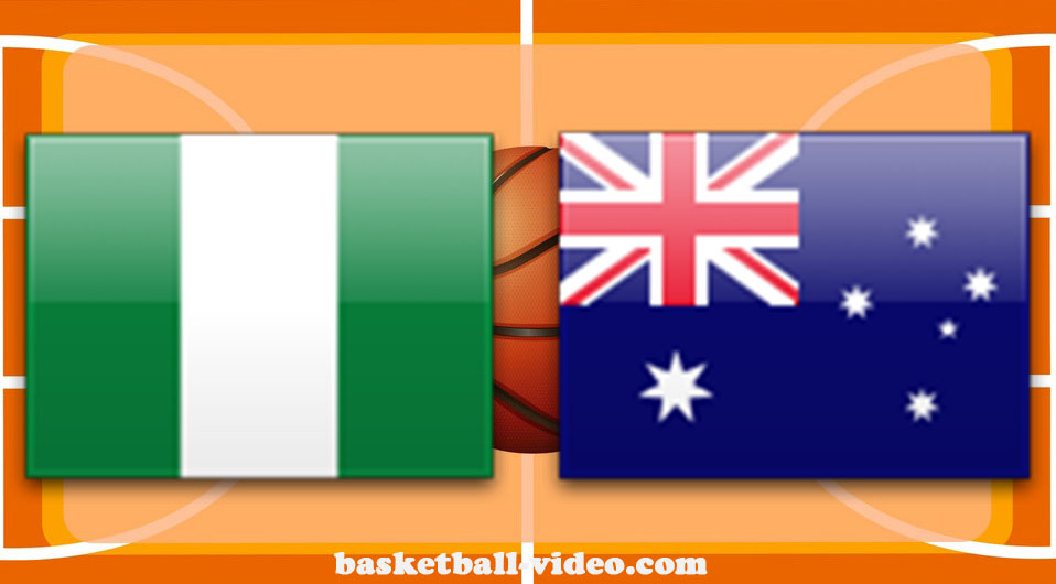 Nigeria vs Australia Full Game Replay July 29, 2024 Olympic Basketball Women's