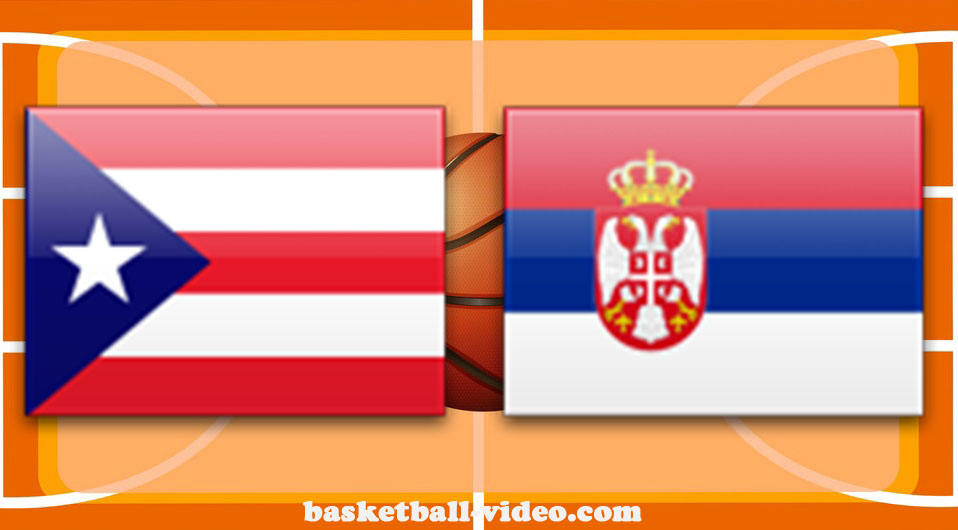 Puerto Rico vs Serbia Full Game Replay July 31, 2024 Olympic Games Paris