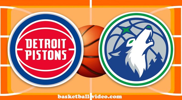 Detroit Pistons vs Minnesota Timber...