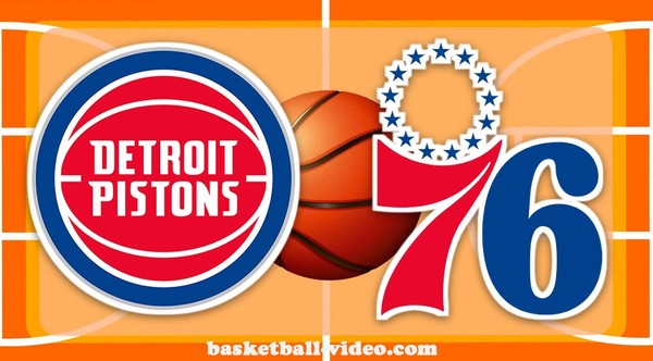 Detroit Pistons vs Philadelphia 76e...